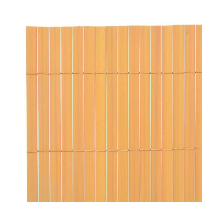 Vidaxl PVC Gartenzaun Gelb 90x300 cm - 31% Rabatt