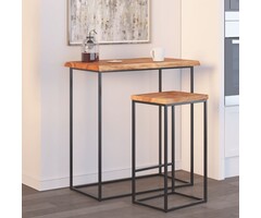 Vidaxl Tischplatte Akazie Naturkante 70x60 cm - 53% Rabatt - Einzelstück