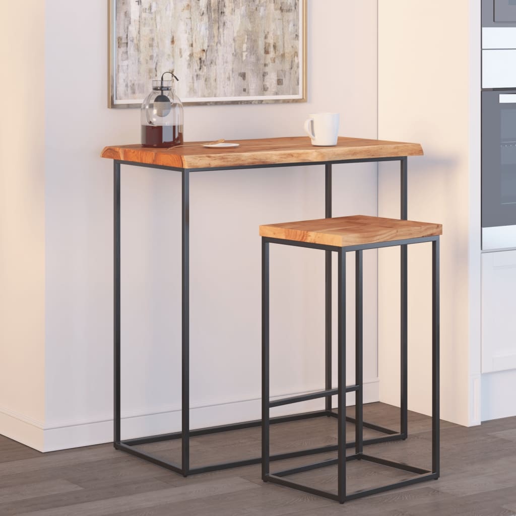 Vidaxl Tischplatte Akazie Naturkante 70x60 cm - 34% Rabatt auf Einzelstück
