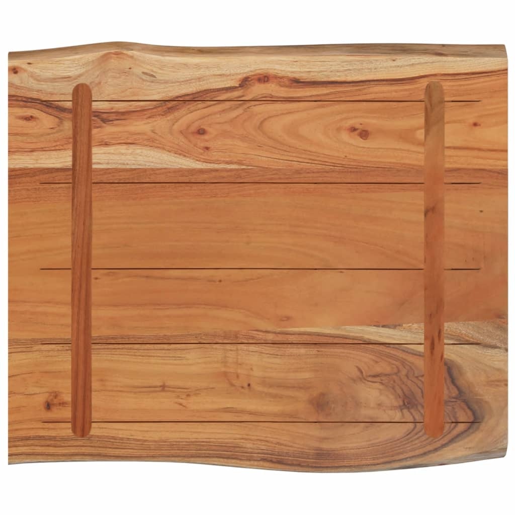 Vidaxl Tischplatte Akazie Naturkante 70x60 cm - 34% Rabatt auf Einzelstück