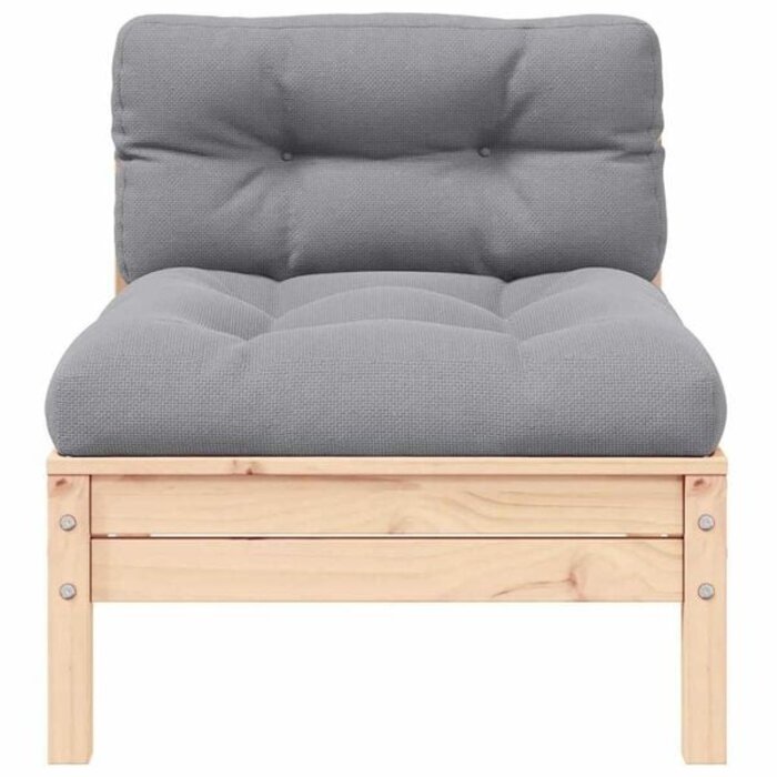 Vidaxl 3-teiliges Loungeset aus massivem Kiefernholz - 35% Rabatt