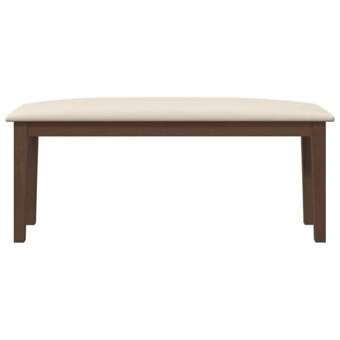 Vidaxl Massivholz-Sitzbank 110 cm, Braun - Ausgepackt - 34% Rabatt