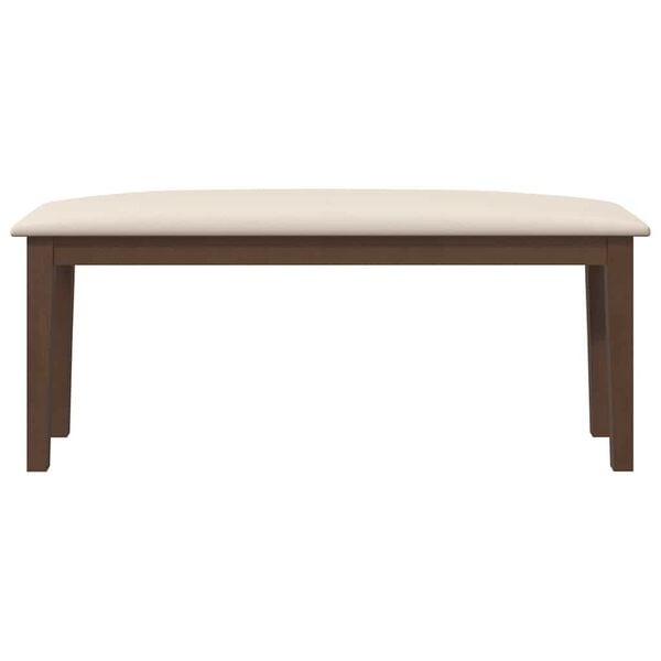 Vidaxl Massivholz-Sitzbank 110 cm, Braun - Ausgepackt - 34% Rabatt