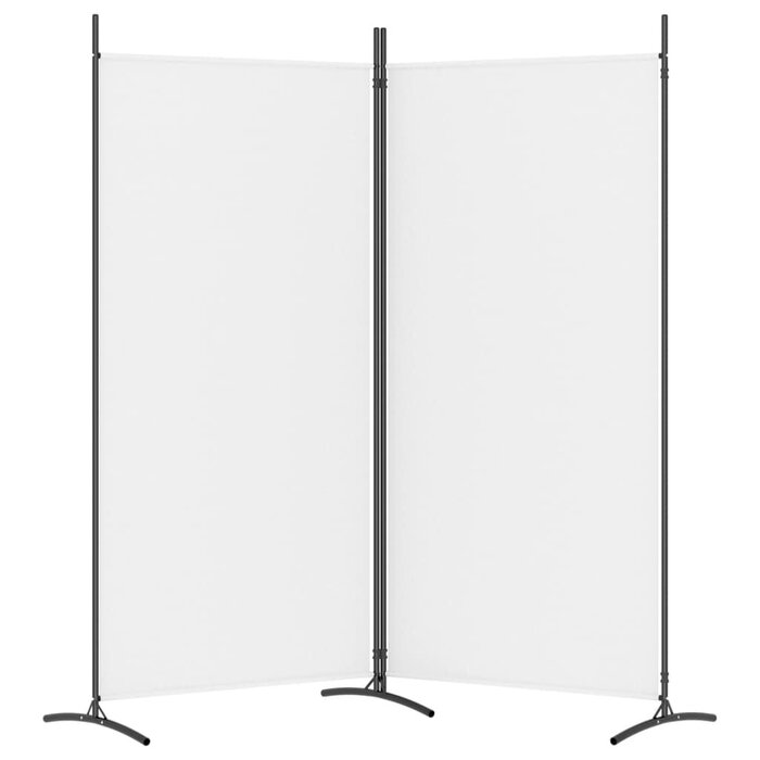 Vidaxl Raumteiler 2 Paneele 175x180 cm Weiß - 32% Rabatt