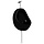 Wandurinoir in Schwarz 33 x 31 x 48 cm - 35% Rabatt