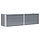 Hochbeet 160x40x45 cm Stahl Grau - 32% Rabatt