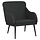 Bequemer Sessel in Schwarz 63x76x80 cm - 34% Rabatt
