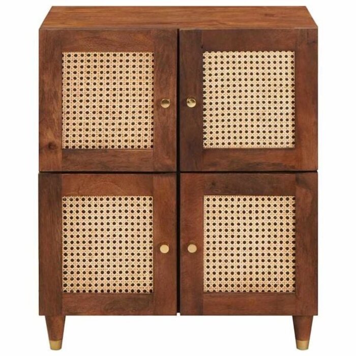 Vidaxl Sideboard aus massivem Mangoholz, 60x33,5x75cm - 35% Rabatt