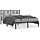 Metall-Bettgestell 120x200 cm Schwarz - 35% Rabatt