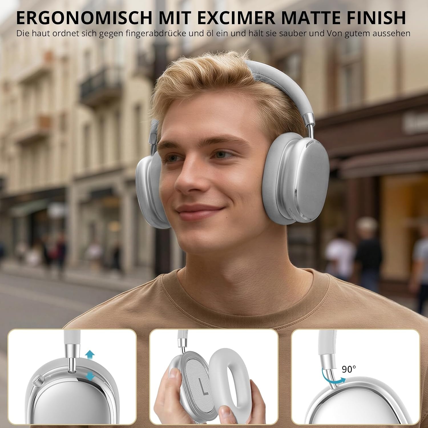 Amazon Over-Ear Kopfhörer NC95 mit Hybrid-ANC - 33% Rabatt