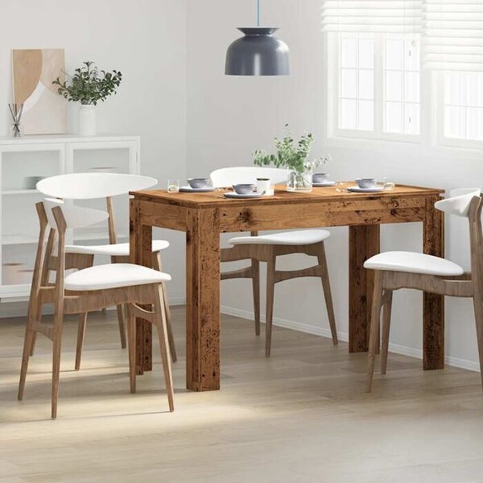 Vidaxl Esstisch Altholz-Optik 120x60 cm - 35% Rabatt
