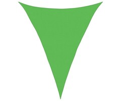 Vidaxl Großes Sonnensegel 5 x 6 x 6 m HDPE lichtgrün - 67% Rabatt
