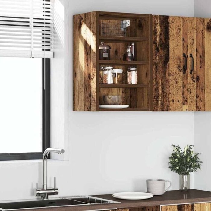 Vidaxl Wandschrank Riga in Altholzoptik 40x60cm - 33% Rabatt