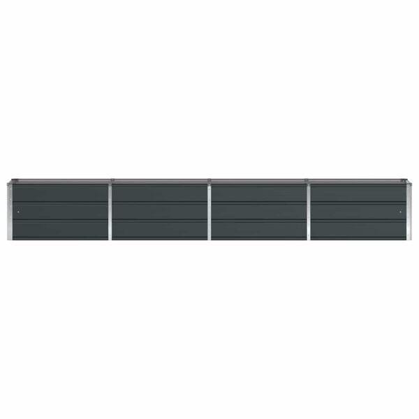 Vidaxl Großer Pflanzkübel Anthrazit 320x40x45cm Stahl - 34% Rabatt