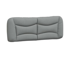 Vidaxl Kopfkissen für Kopfteil Hvar 120 cm Hellgrau - 50% Rabatt