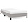 Stilvolles Bettgestell 80x200 cm Stoff hellgrau - 34% Rabatt