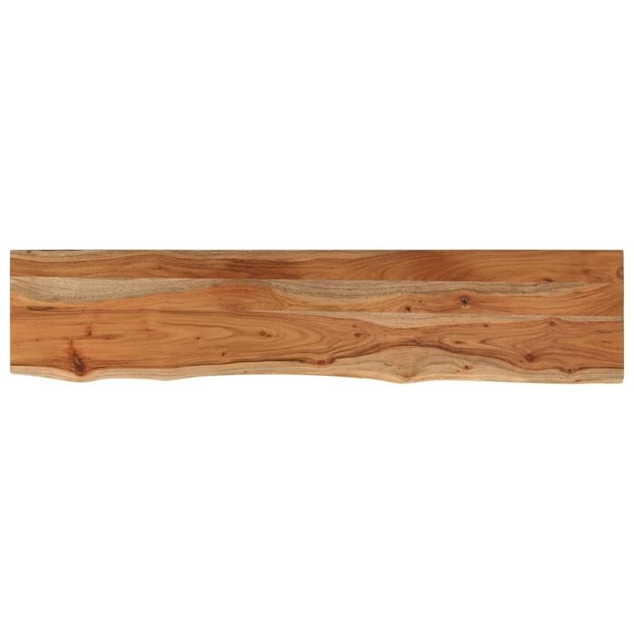 Vidaxl Tischplatte Akazie Naturkante 180x30x2,5 cm - 43% Rabatt
