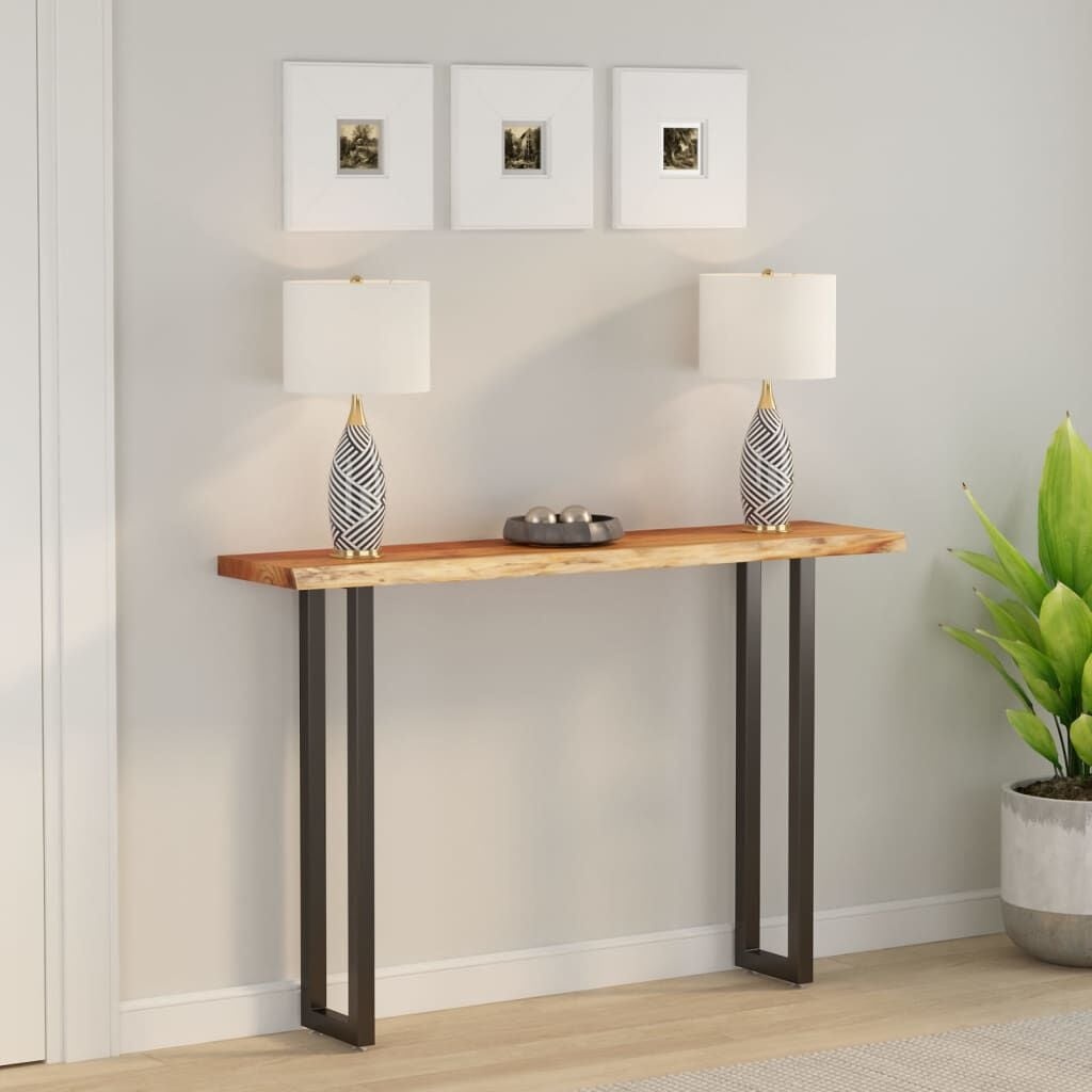 Vidaxl Tischplatte Akazie Naturkante 180x30x2,5 cm - 43% Rabatt