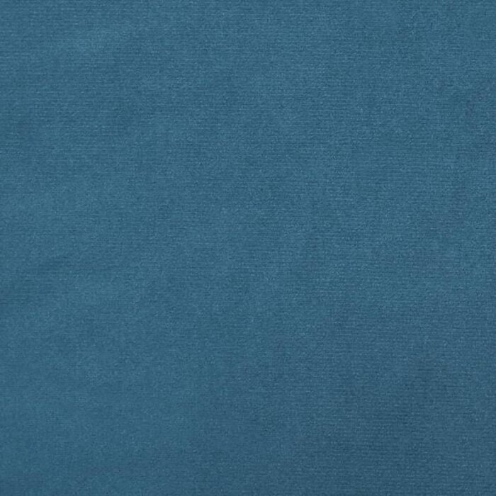 Vidaxl Hocker mit Holzbeinen Samt Blau - 34% Rabatt