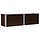 Hochbeet 160x40x45 cm aus verzinktem Stahl in Braun - 32% Rabatt