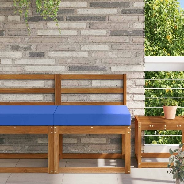 Vidaxl Outdoor Bankkissen 60x60 cm Königsblau - 32% Rabatt