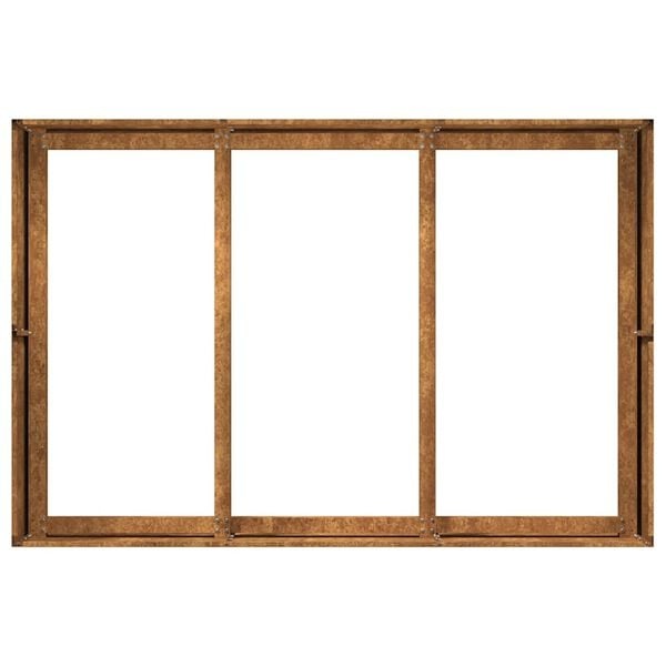 Vidaxl Pflanzkasten aus wetterfestem Stahl, 120 x 80 x 40 cm - 34% Rabatt