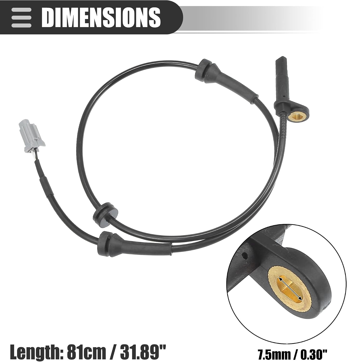 ABS-Sensor für Nissan Sentra (2009-2012) vorne rechts - 27% Rabatt