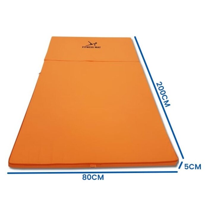 Faltbare Fitnessmatte 80x200x5 cm - 19% Rabatt