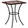 Mosaik Bistrotisch 60 cm Terrakotta/Weiß - 34% Rabatt