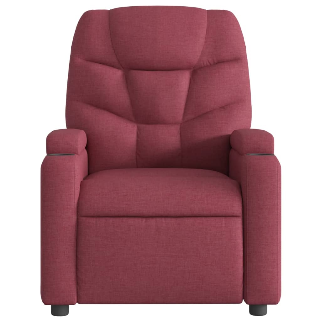 Vidaxl Massagesessel verstellbar, weinrot - 35% Rabatt