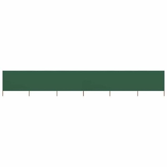 Windschutz 6 Paneele 800x80 cm Grün - 34% Rabatt