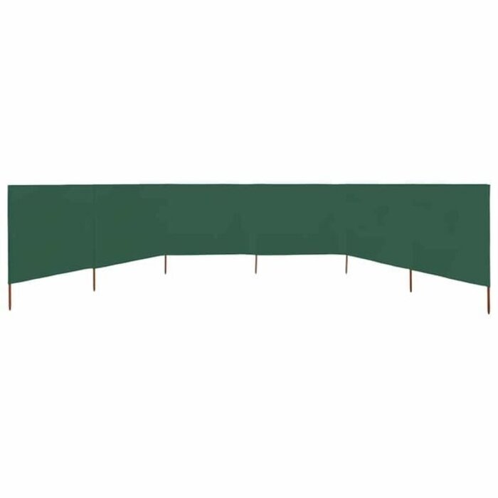 Windschutz 6 Paneele 800x80 cm Grün - 34% Rabatt