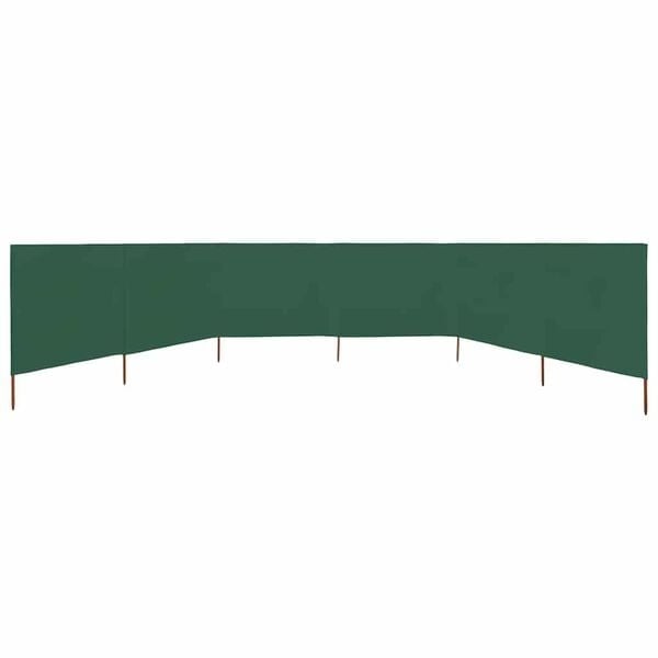 Windschutz 6 Paneele 800x80 cm Grün - 34% Rabatt