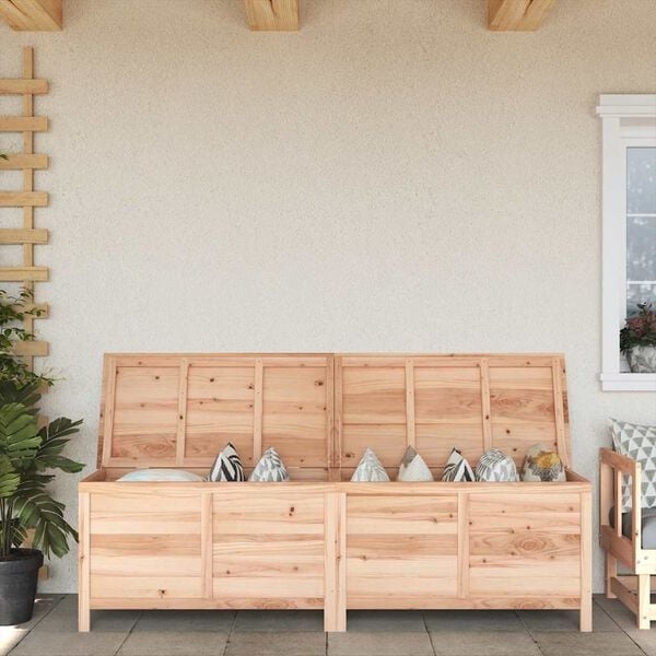 Vidaxl Große Gartenbox aus Fichtenholz 198,5x50x56,5 cm - 35% Rabatt