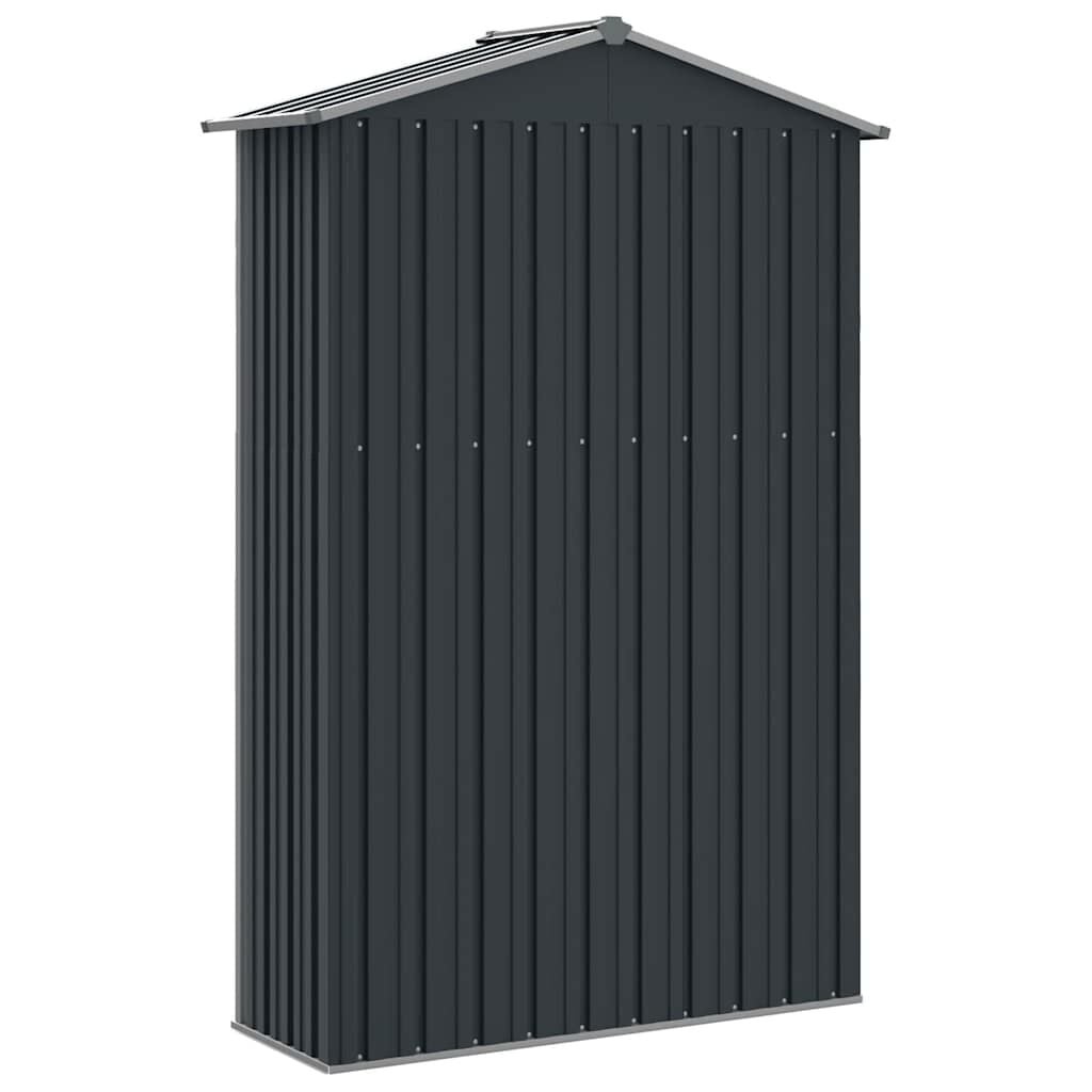 Vidaxl Gartenschrank aus verzinktem Stahl 116x175cm Anthrazit - 35% Rabatt