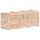 Massive Akazienholz Aufbewahrungstruhe - 35% Rabatt - 90 x 40 x 40 cm