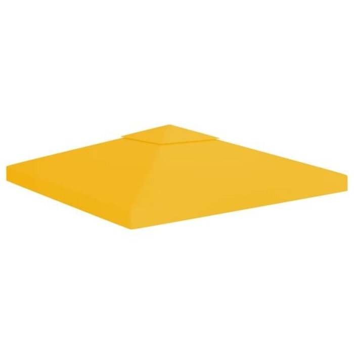 Vidaxl Pavillondach 3x3m Gelb 310g/m² 2-stufig - 32% Rabatt