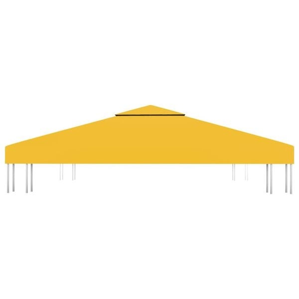 Vidaxl Pavillondach 3x3m Gelb 310g/m² 2-stufig - 32% Rabatt