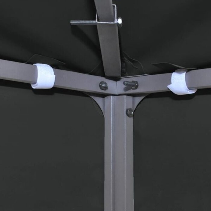 Vidaxl Ersatz-Pavillondach 3x3 m PVC-beschichtet Dunkelgrau - 34% Rabatt