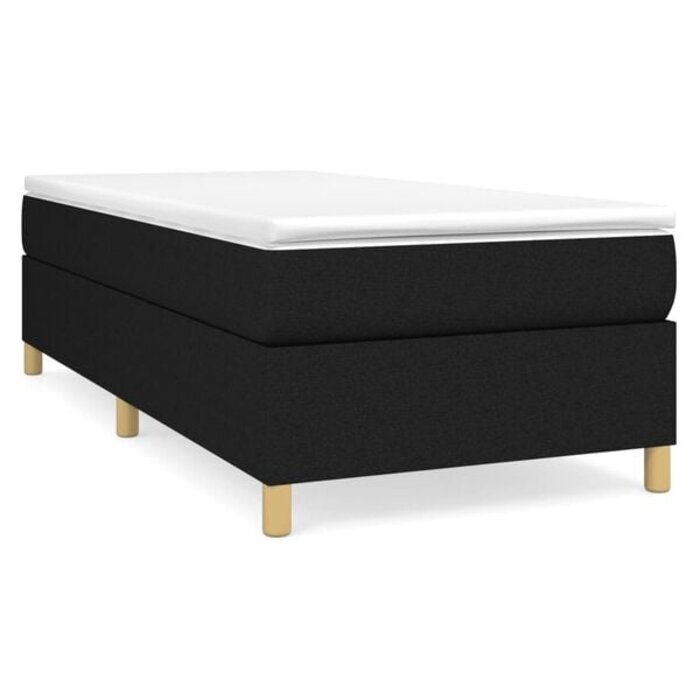 Vidaxl Boxspringbettgestell 80x200 cm Schwarz - 34% Rabatt - Outlet