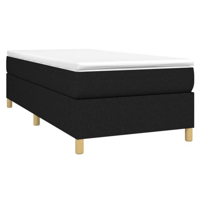 Vidaxl Boxspringbettgestell 80x200 cm Schwarz - 34% Rabatt - Outlet