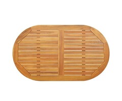 Vidaxl Massivholz Tischplatte Akazie 120x70 cm - 55% Rabatt