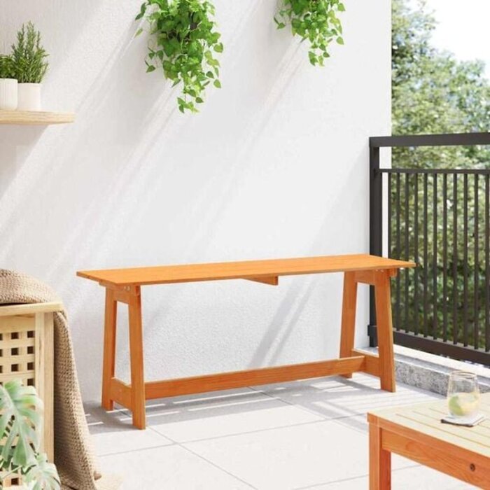 Vidaxl Gartenbank aus massivem Kiefernholz, 119 cm - 33% Rabatt