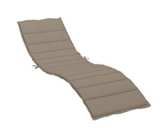 Vidaxl Liegenauflage 200x70x3 cm in Taupe - Ausgepackt - 49% Rabatt
