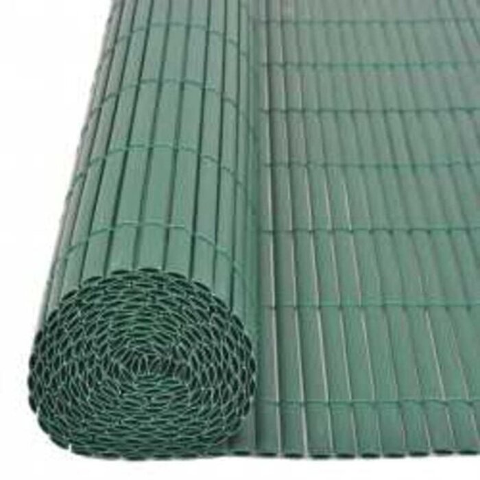Vidaxl PVC-Gartenzaun 110 x 500 cm grün - 33% Rabatt auf Rückläufer