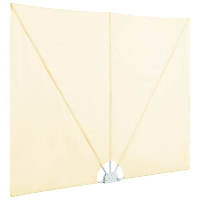 Vidaxl Klappbare Terrassenmarkise 240x160 cm Creme - 34% Rabatt