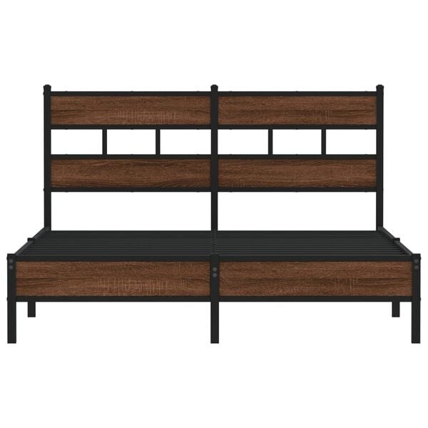Vidaxl Bettgestell 160x200 cm Eichenoptik | 35% Rabatt