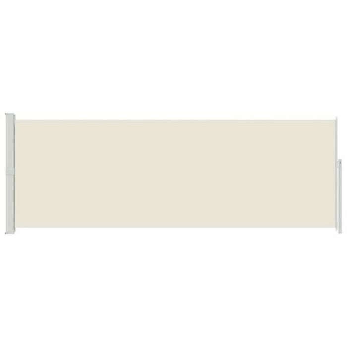 Vidaxl Ausziehbare Seitenmarkise 160 x 514 cm Creme - 34% Rabatt