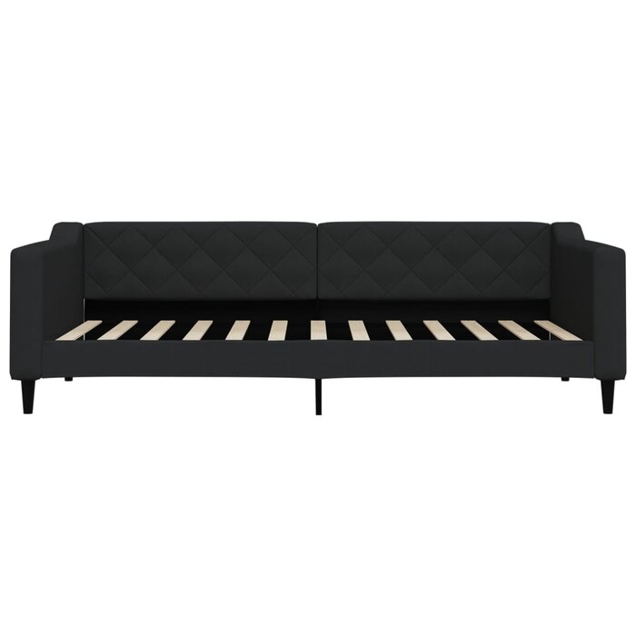 Vidaxl Schlafsofa 90x200 cm Schwarz - Ausgepackt - 35% Rabatt