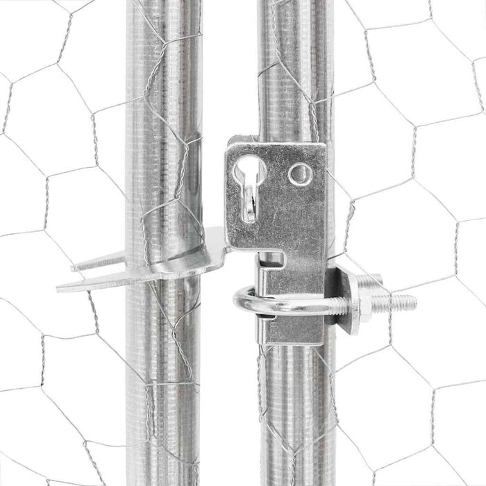 Vidaxl Hundezwinger 2x1x1m verzinkter Stahl - 34% Rabatt auf Retourenware
